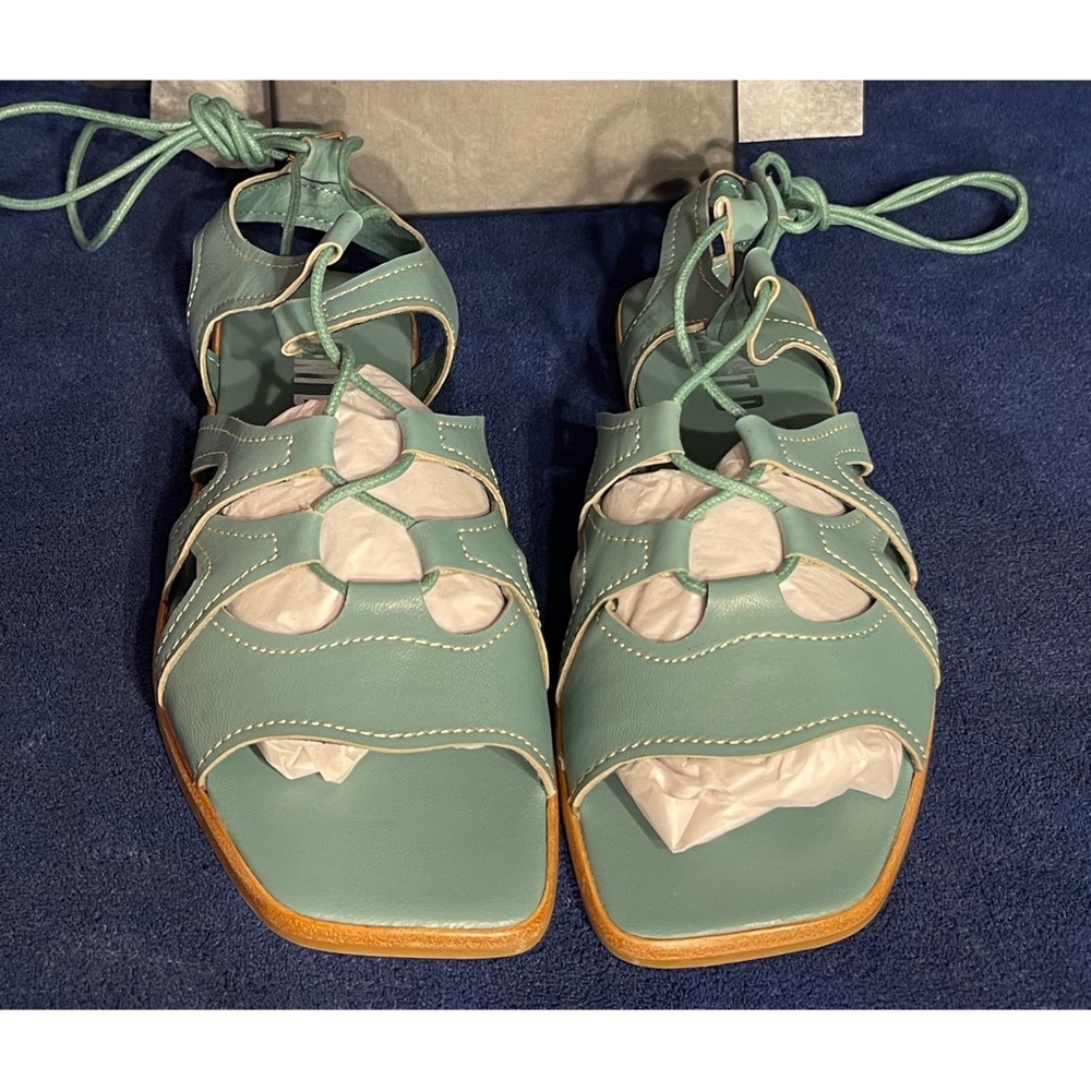 Anthropologie x Silent D Gladiator Satelli Tie-Up Sandals NWT Size 9 - Picture 14 of 16
